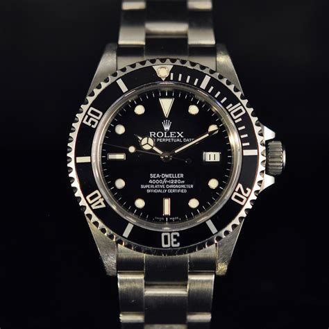 rolex sea-dweller 40mm automatik 16600|Rolex Sea-Dweller price guide.